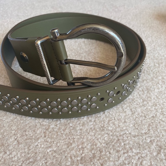 Salvatore Ferragamo Other - Ferragamo men’s studded leather belt size 42
